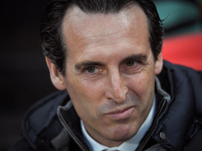 Unai Emery looks ahead to Cherries clash