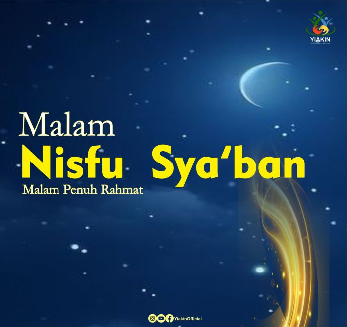 Kapan Dimulainya Malam Nisfu Syaban 2026, Amalan, & Keutamaan?